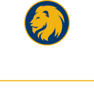 单位标志为部门双线，狮子在中心为深色背景的例子.